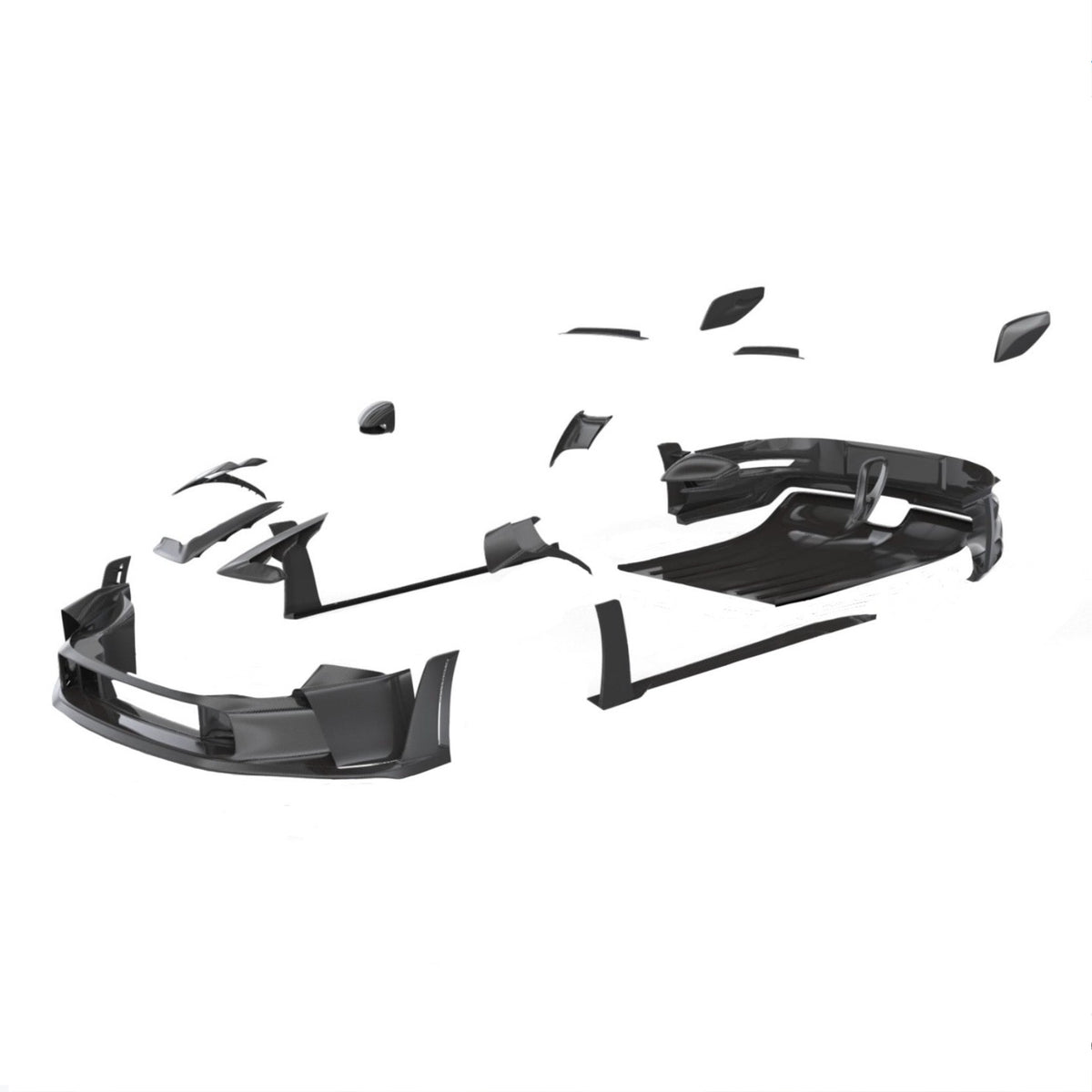 Carbon kit for 992 GT3RS PORSCHE 911