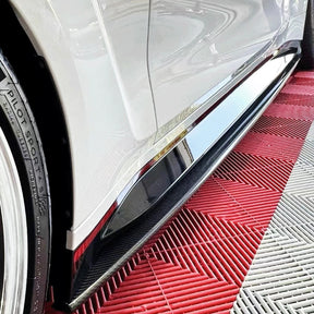 Carbon Seitenschweller V3 passend für BMW M4 G82 G83 M3 G80 G81