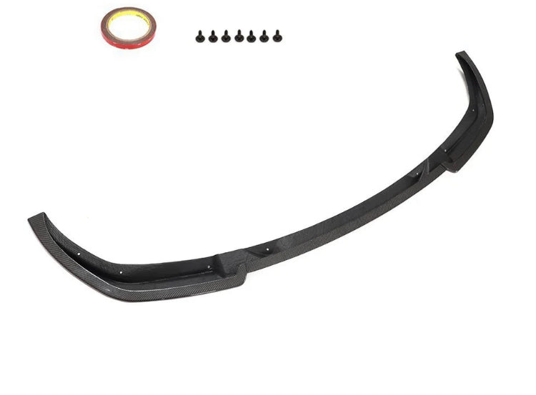 Carbon Fiber Car Front Bumper Lip Spoiler passend für BMW 3 Series G20 G28 M-SPORT 2020UP
