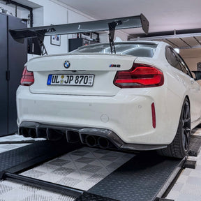 Carbon Fiber Rear Diffuser passend für BMW 2 Series F87 M2 M2C