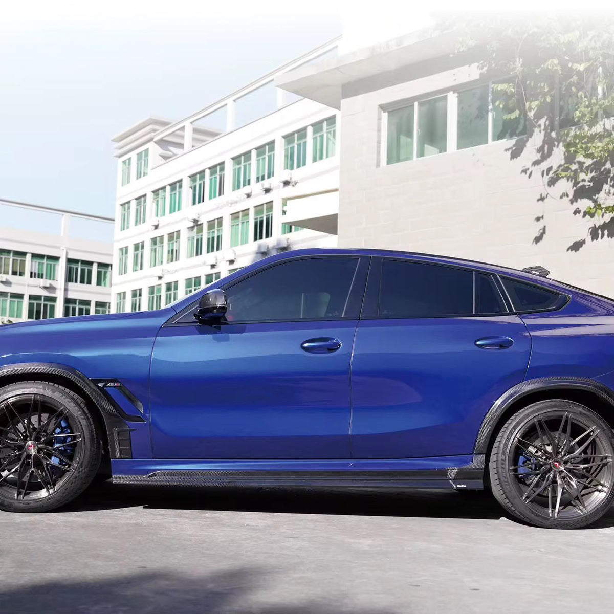 Carbon Fiber Side Skirts passend für X5M / X6M F95 F96