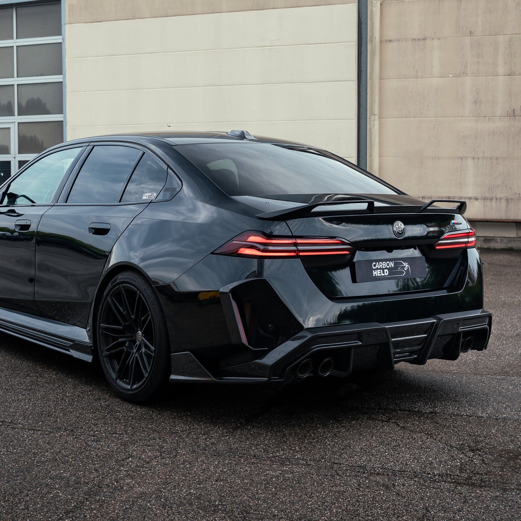 Carbon Heckabdeckung passend für BMW G90 G99 M5