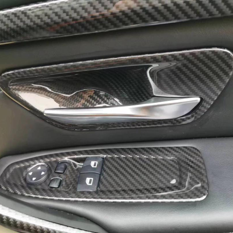 Carbon Türöffner Abdeckung passend für BMW F80 F82 F30 F31 F32 F33 F34 F20 F22