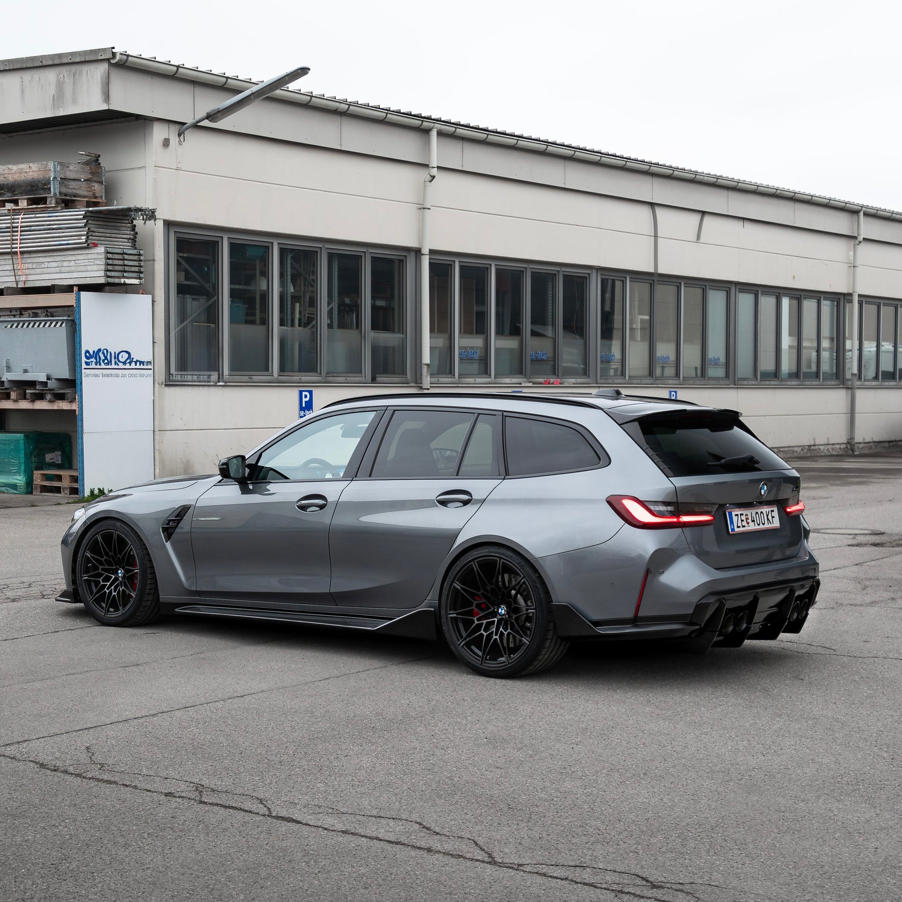 Carbon Diffusor V5 passend für BMW G80 G81 M3 G82 G83 M4