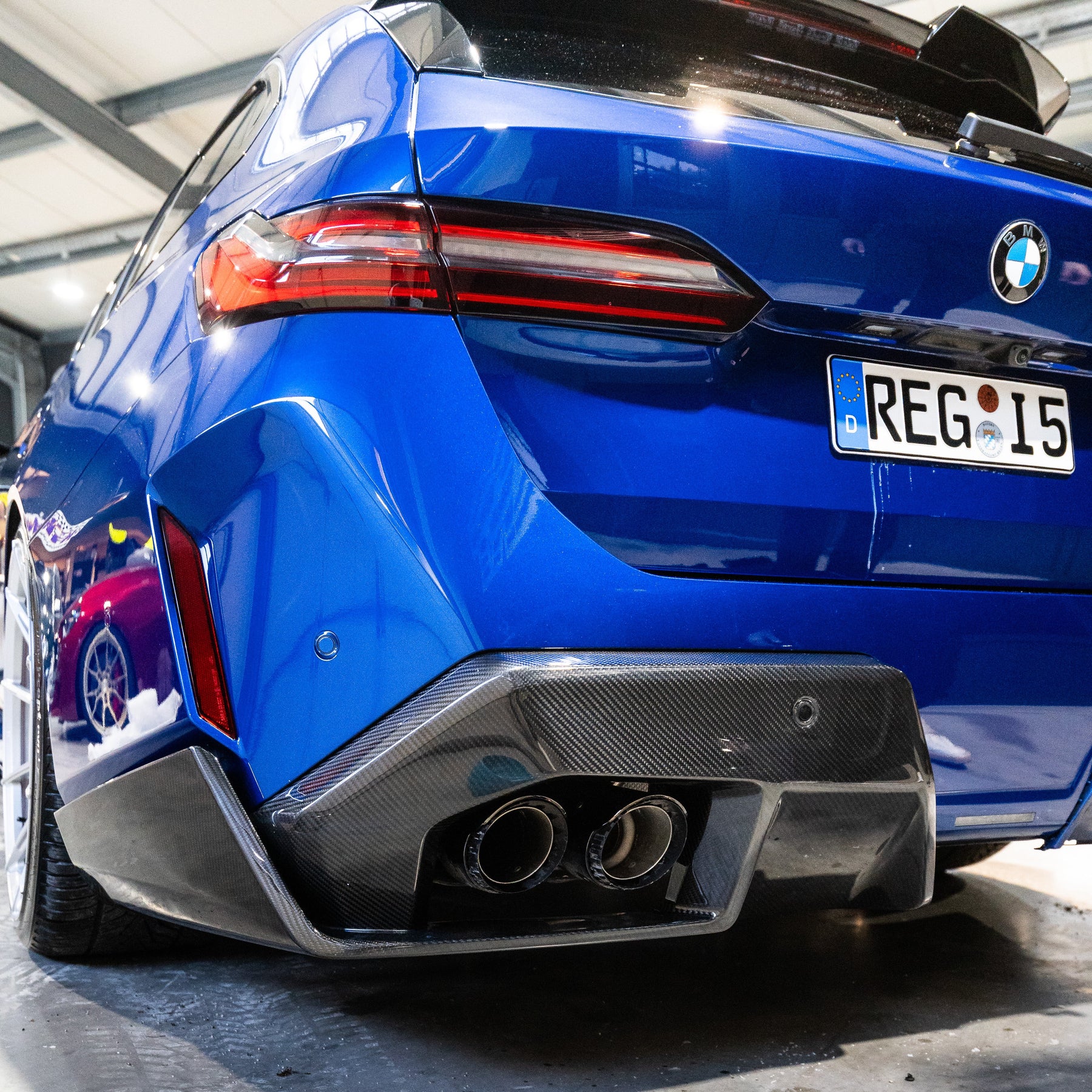 Carbon Heck Diffusor V3 passend für BMW M5 G90 G99