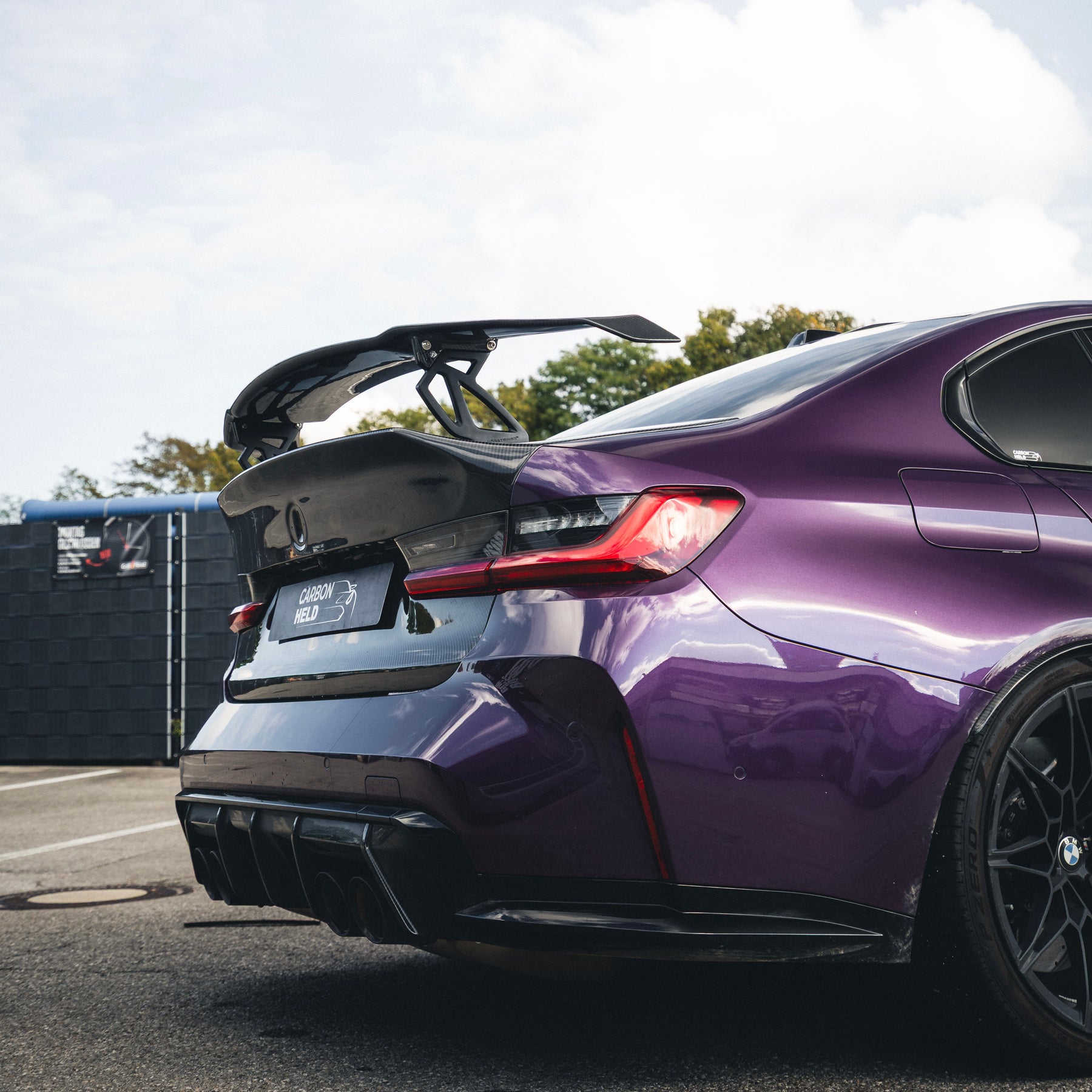 Carbon Heckflügel V2 passend für BMW F80 M3 F82 M4 F87 M2