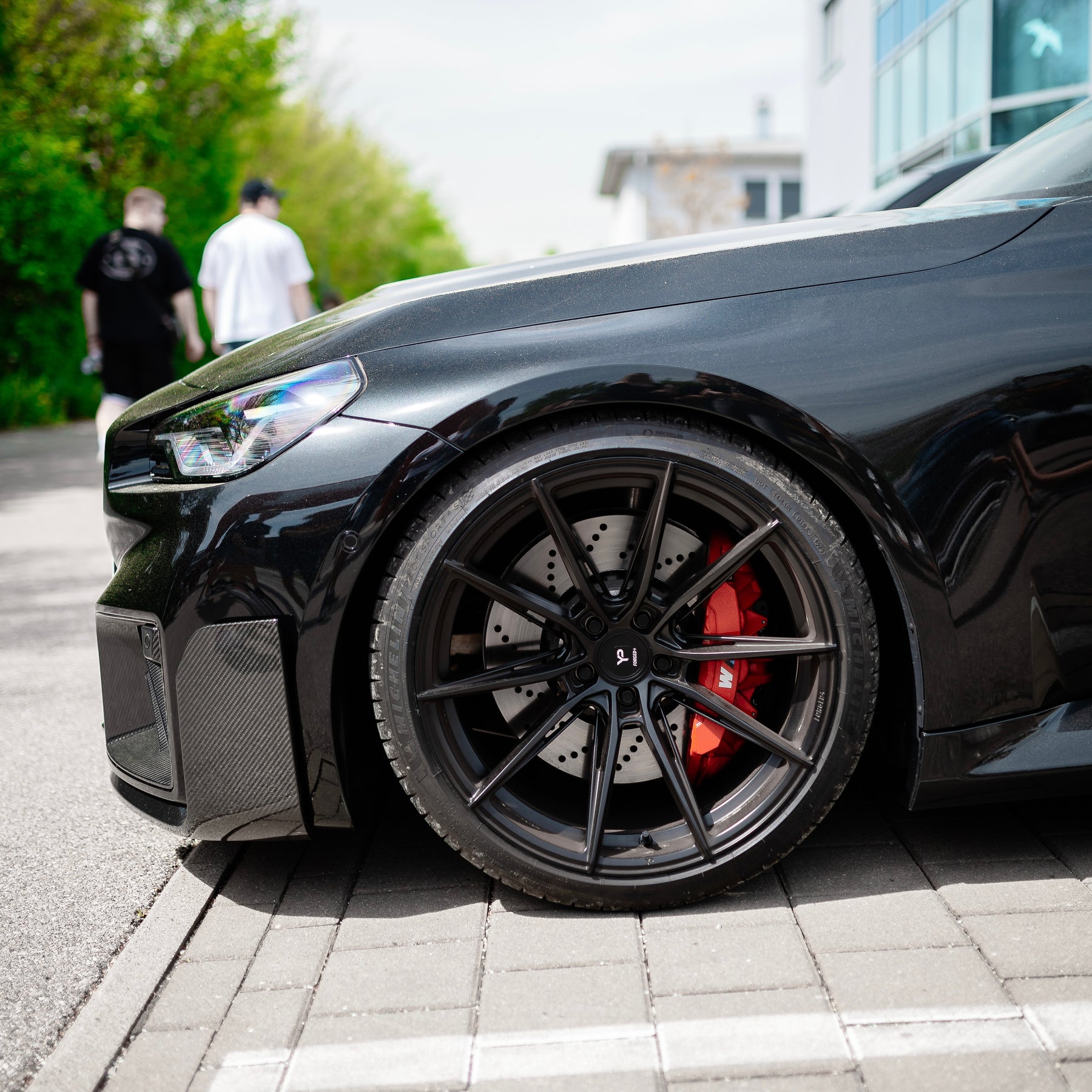 Carbon Frontlippe V3 3-Teilig passend für BMW M2 G87