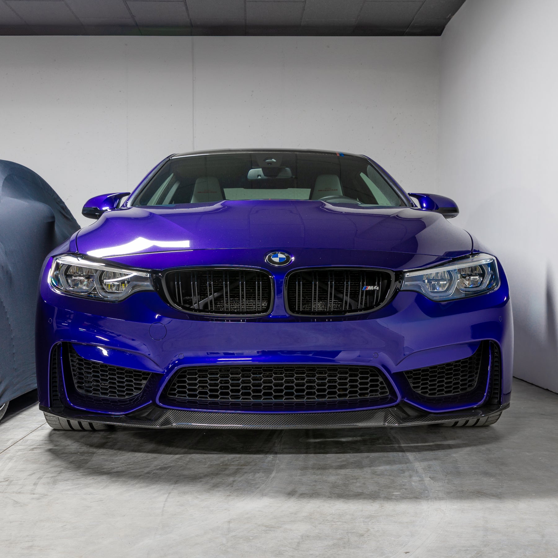 Carbon Frontlippe V1 passend für BMW M3 F80 M4 F82 F83
