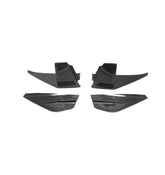 Carbon Fiber Fog Lamp Air Intake Duct Vent Cover passend für Ford Mustang GT Coupe 2-Door 2018-2019