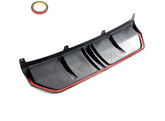 Carbon Fiber Car Rear Lip Diffuser passend für BMW G20 G28 330i M-Sport LCI 2022-2023