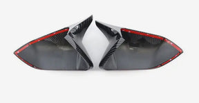 Carbon Fiber Side Wing Rearview Mirror Covers passend für Ford Mustang 2015-2020
