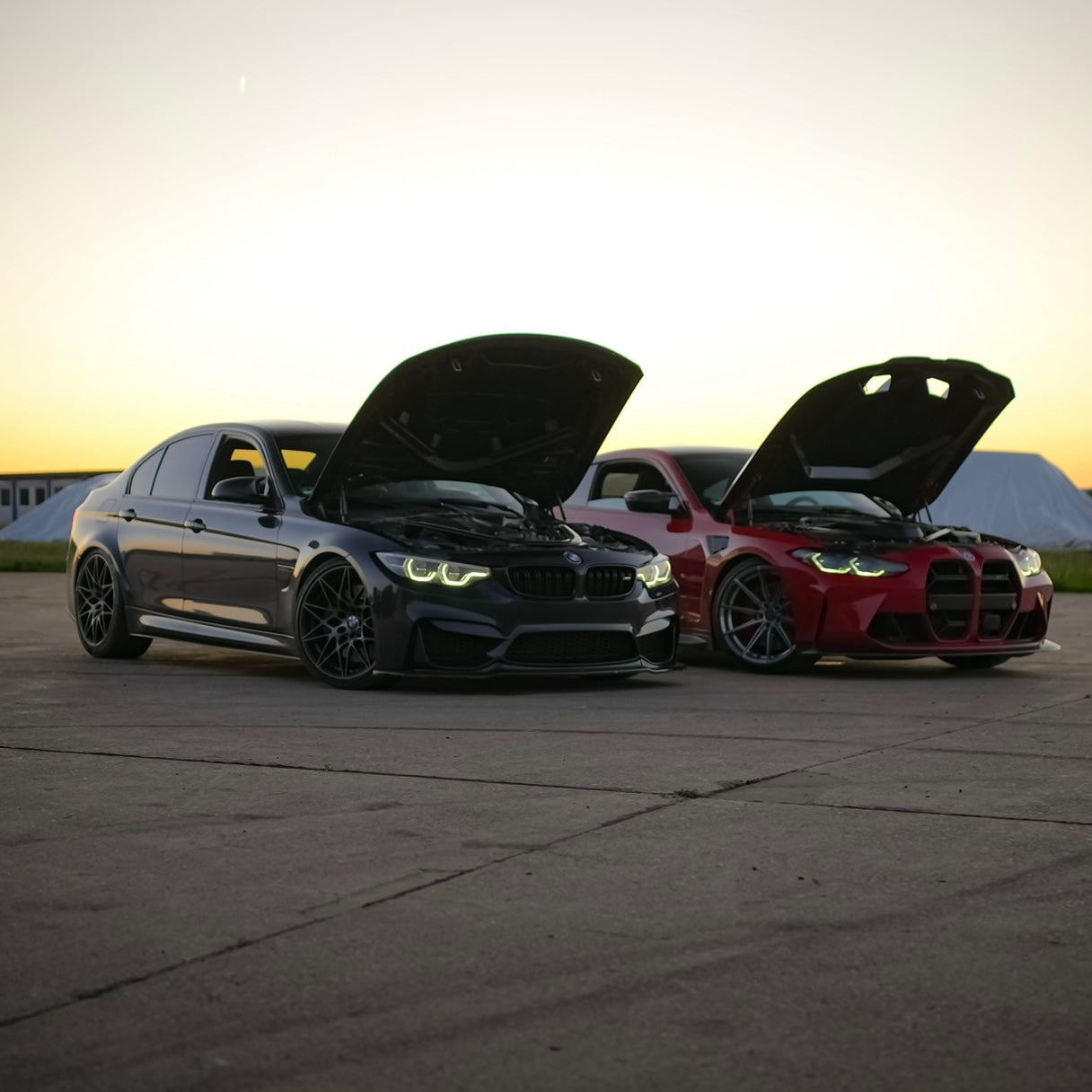 Carbon Frontlippe V8 passend für BMW F80/F82/F83