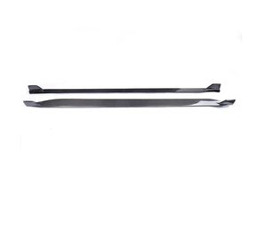 Carbon Fiber Car Side Skirts Extension passend für Ford Mustang GT Coupe 2-Door 2015-2017