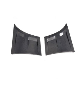 Carbon Fiber Car Fender Vents Trim passend für Ford Mustang GT Coupe 2-Door 2015-2017