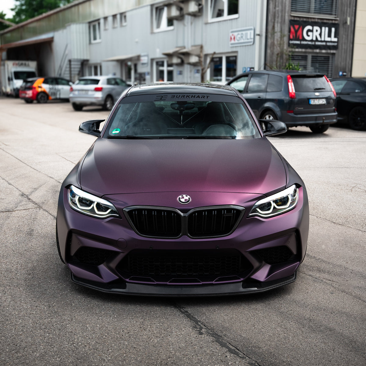 Carbon Fiber Front Lip V3 passend für BMW F87 M2