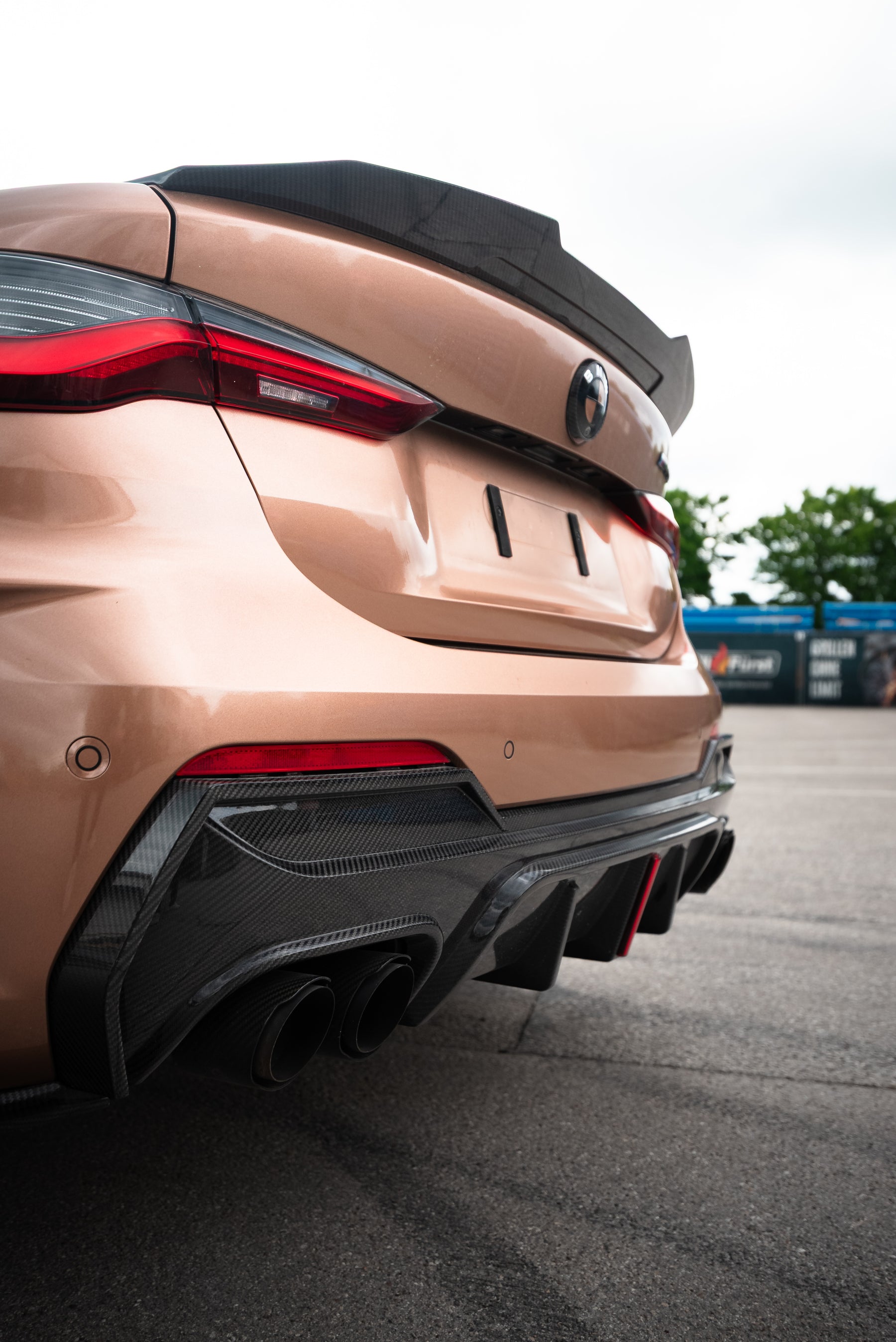 Carbon Fiber Diffuser passend für BMW 4 Series G22 G23 V1