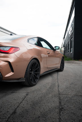 Carbon Fiber Side Skirts V2 passend für BMW 4 Series G22 G23