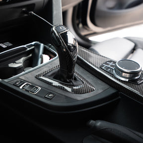 Carbon Fiber &amp; ABS Gearshift for BMW F30 F31 F32 F33 F34 F20 F22