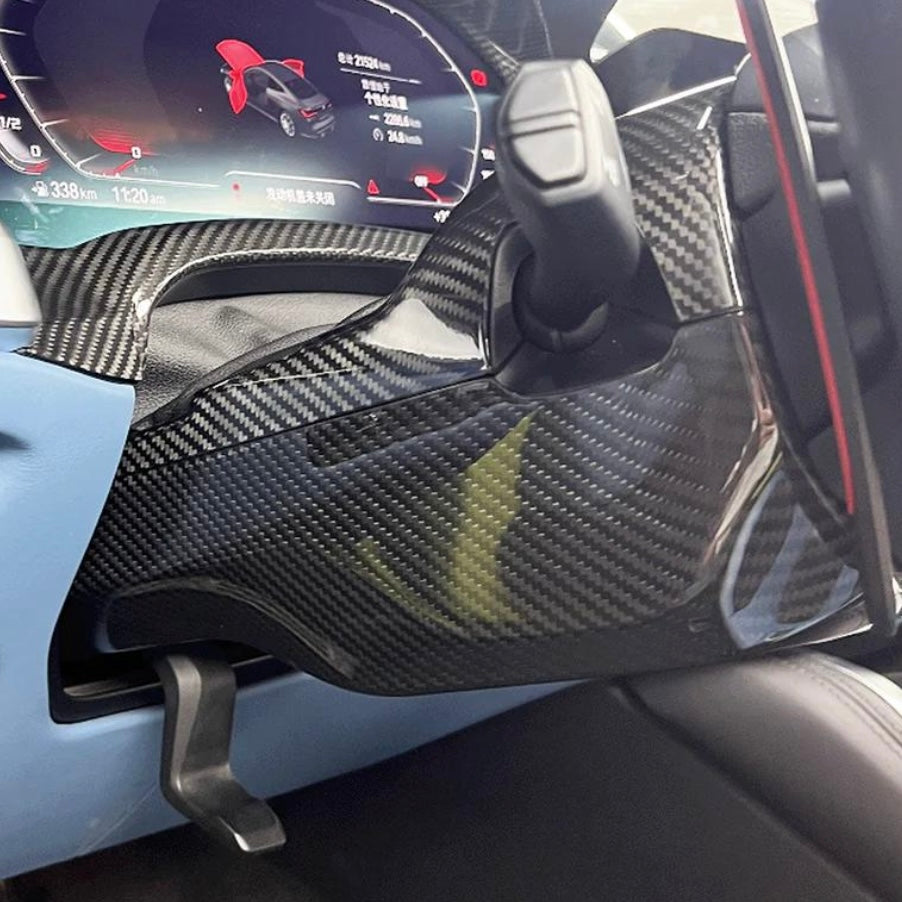 Carbon Lenksäulenverkleidung passend für BMW G-Modelle M2 G87 M3 G80 M4 G82