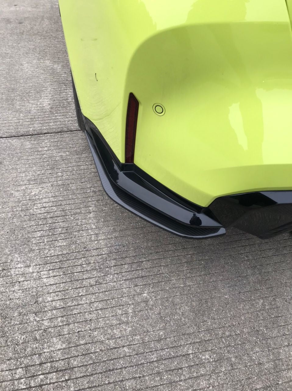 Carbon Heck Side Skirts passend für BMW M3 G80 G81 M4 G82 G83