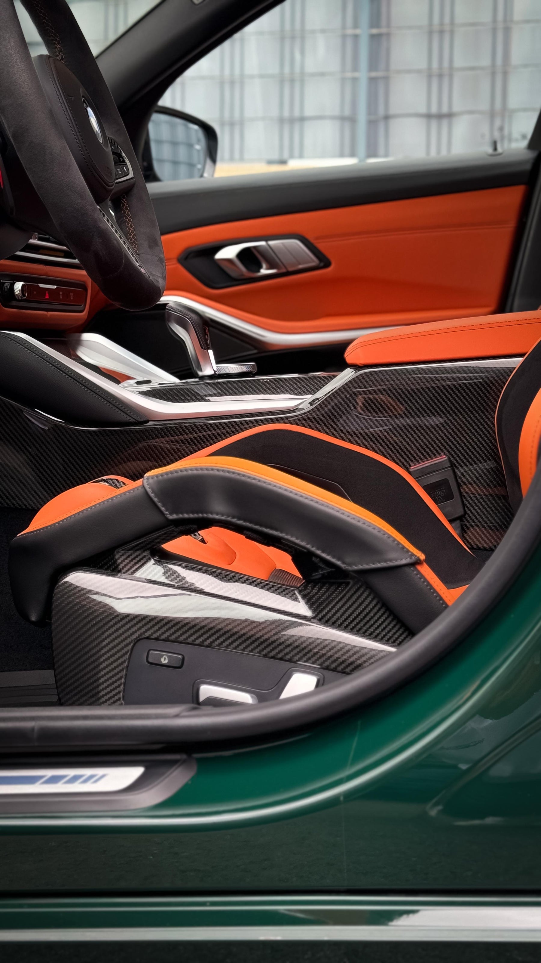 Carbon Sitzblenden passend für BMW M2 G87 M3 G80 G81 M4 G82 G83