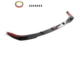 Carbon Fiber Front Bumper Lip Spoiler passend für BMW 3 Series G20 LCI M340i 330i M-Sport 2023-2024