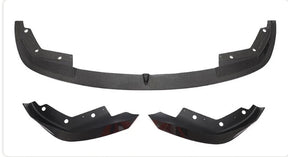 Carbon Fiber Front Bumper Lip Spoiler passend für BMW 3 Series G20 M340i 330i 2018 - 2022