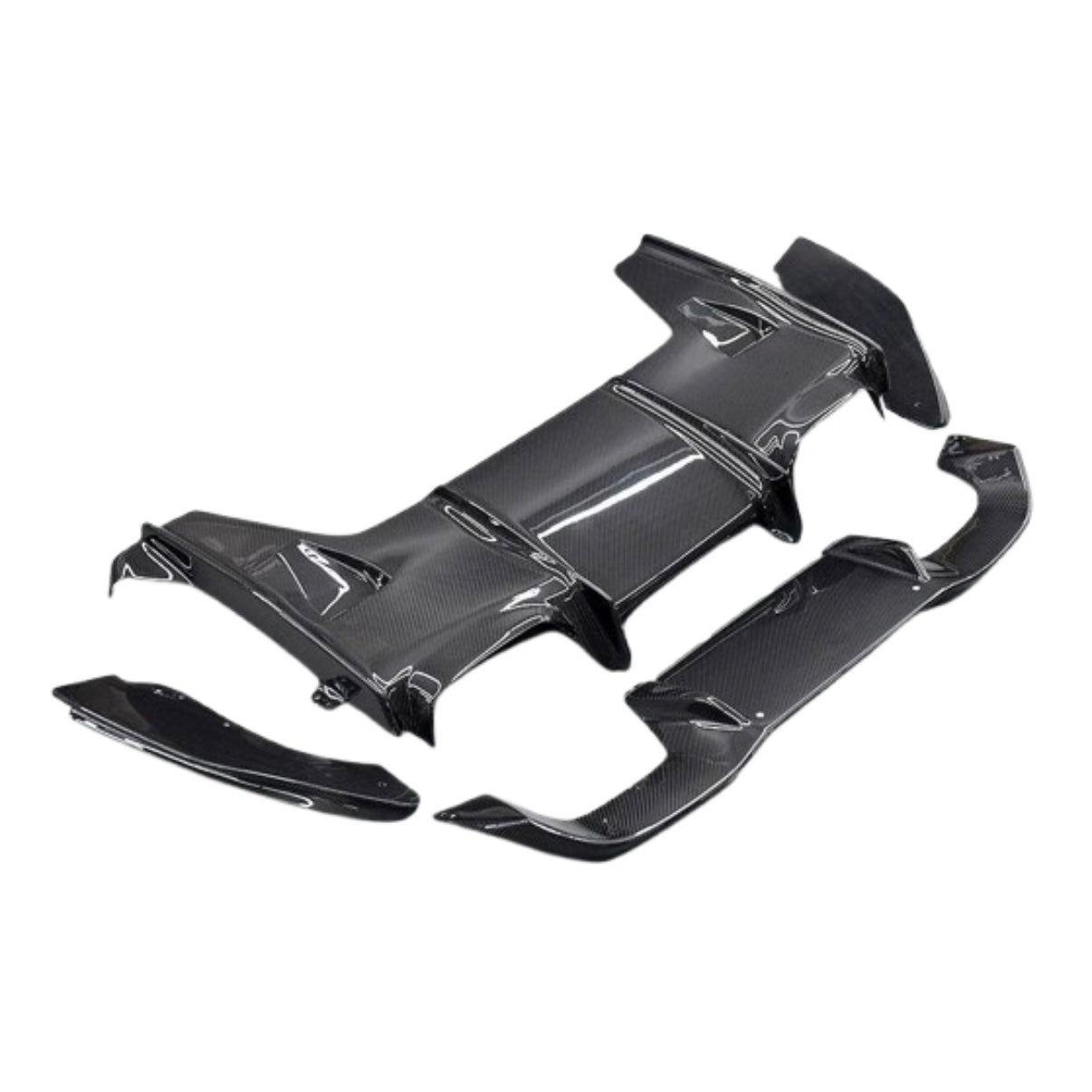 Carbon Fiber Diffuser V4 passend für BMW F87 M2