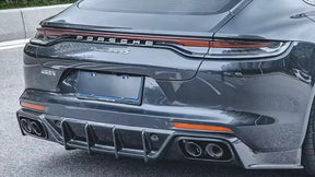 Carbon Fiber Diffusor V2 passend für Porsche Panamera Turbo 971