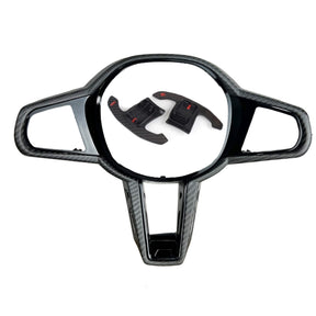 Carbon Lenkradspange LCI & Carbon Schaltwippen  SET