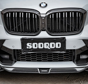 Carbon front spoiler suitable for BMW X3M X4M F97