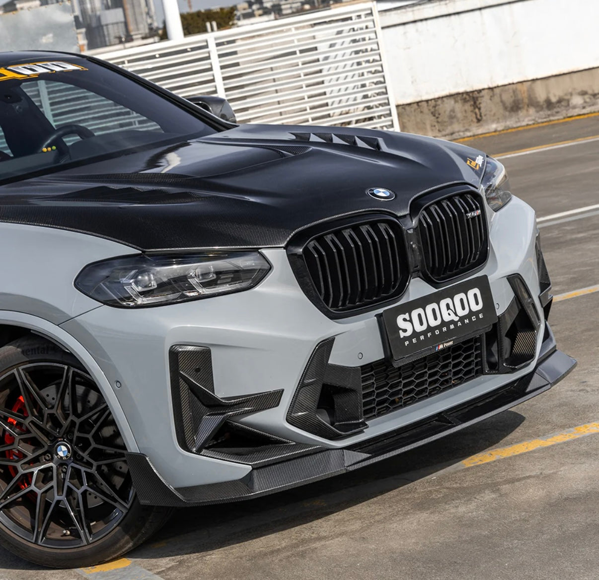 Carbon Front Spoiler V2 suitable for BMW X3M X4M F97