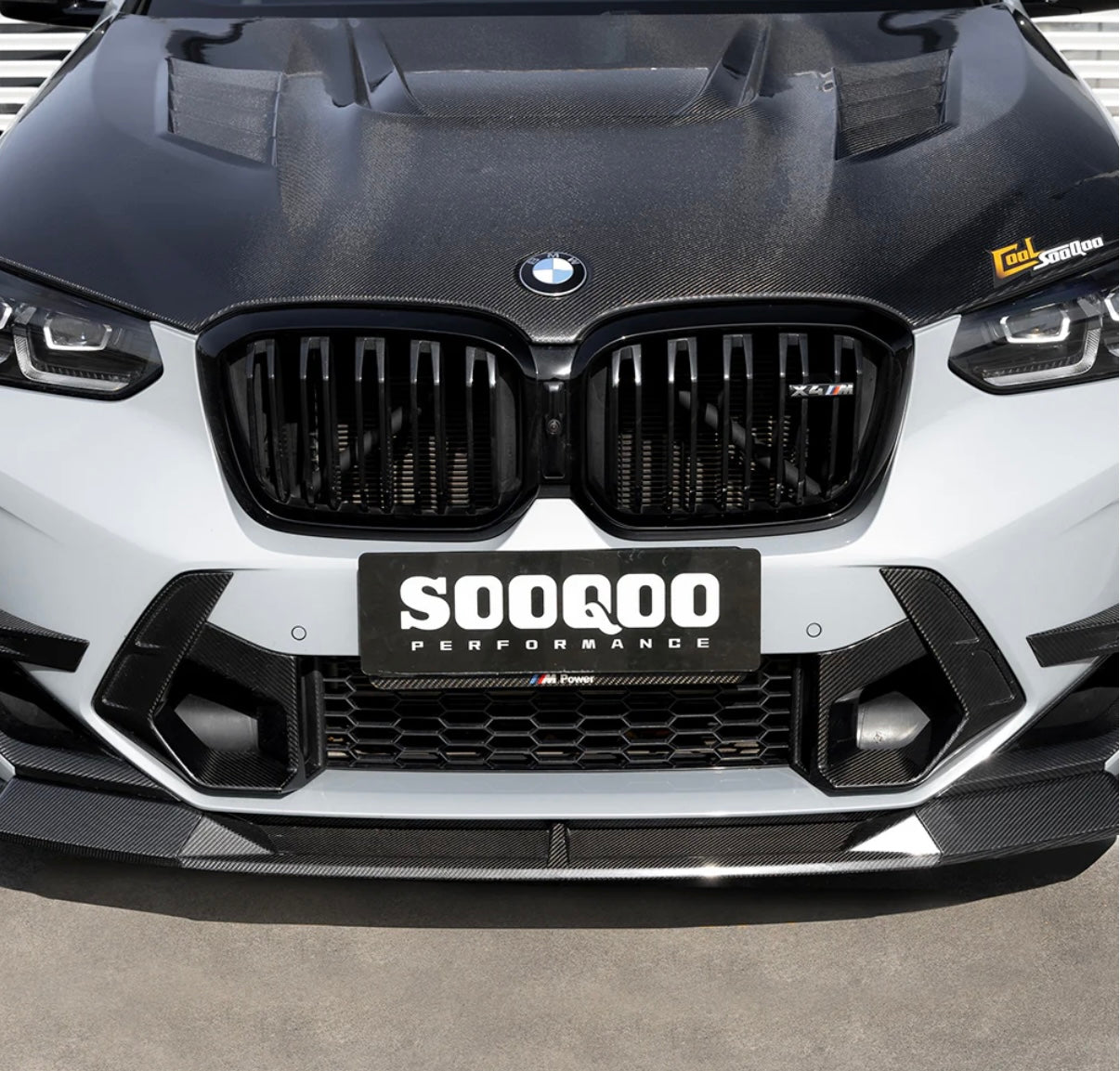 Carbon Front Spoiler V2 suitable for BMW X3M X4M F97