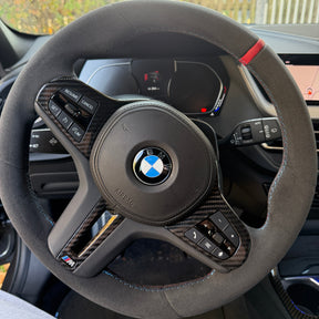 Carbon Alcantara Lenkrad LCI passend für BMW M2 G87 M3 G80 G81 M4 G82