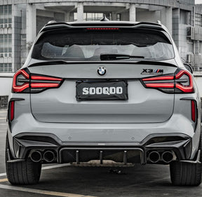 Carbon Fiber Rear Diffuser passend für BMW X3M X4M F97