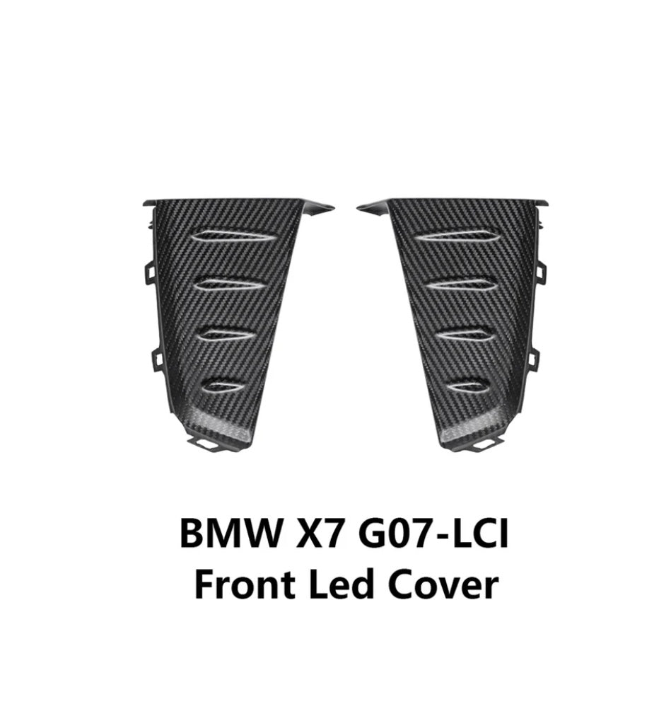Carbon Fiber Front Bumper Trim passend für X7 G07