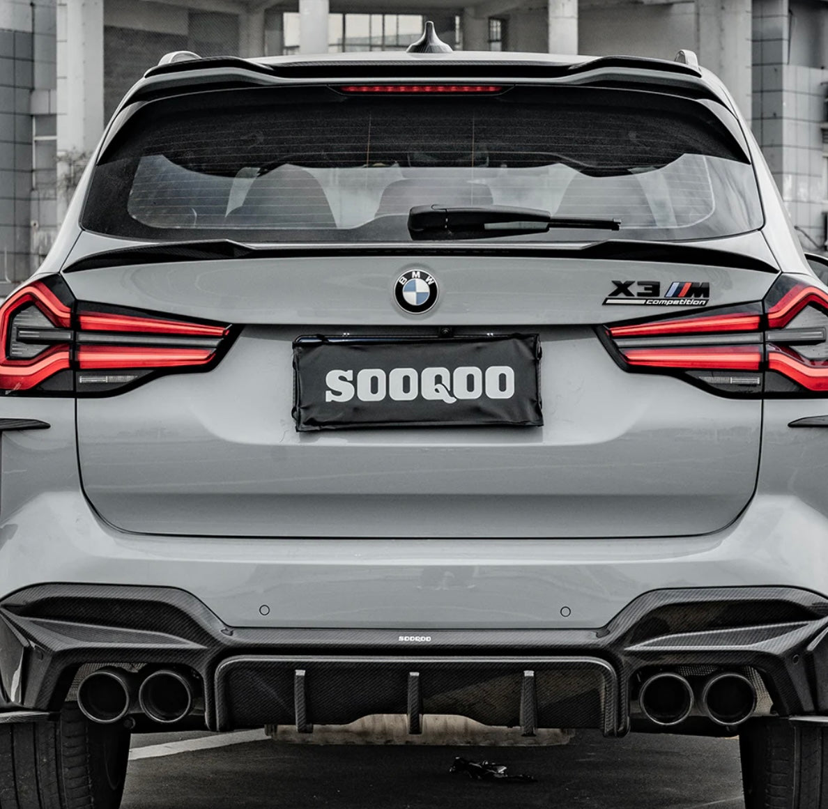 Carbon Fiber Roof Spoiler suitable for BMW X3M X4M F97