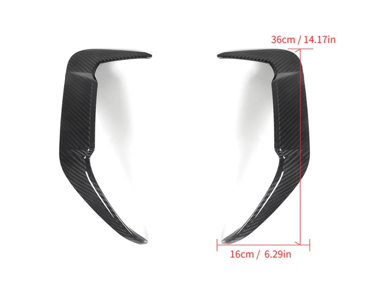 Carbon Fiber Rear Vent Trim suitable for BMW X5M F95