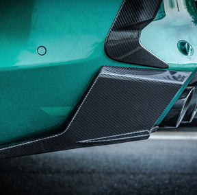 Carbon Fiber Diffuser With Brake Light passend für BMW X5M F95