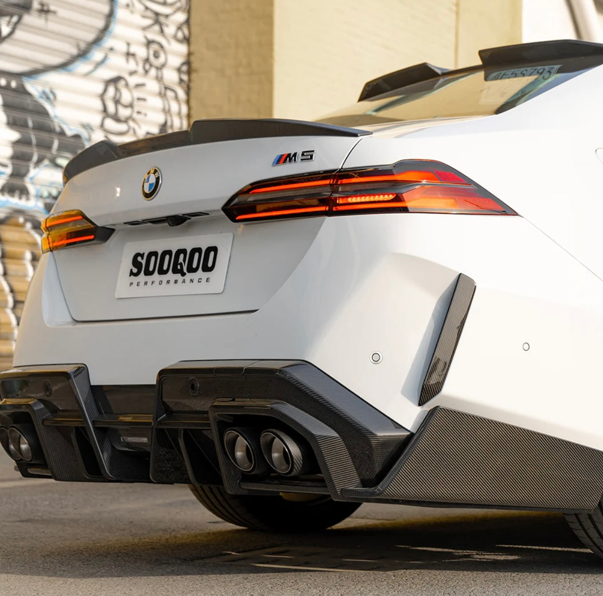 Carbon Heckdiffusor passend für BMW M5 G90 G99