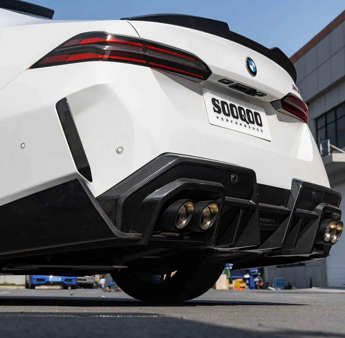 Carbon Heckdiffusor passend für BMW M5 G90 G99