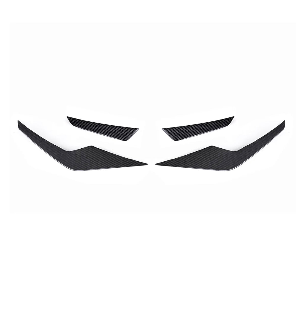 Carbon Fiber Front Canards suitable for BMW M5 G90 G99