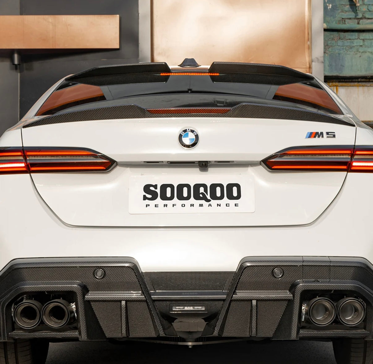 Carbon Heckspoiler V2 passend für BMW M5 G90