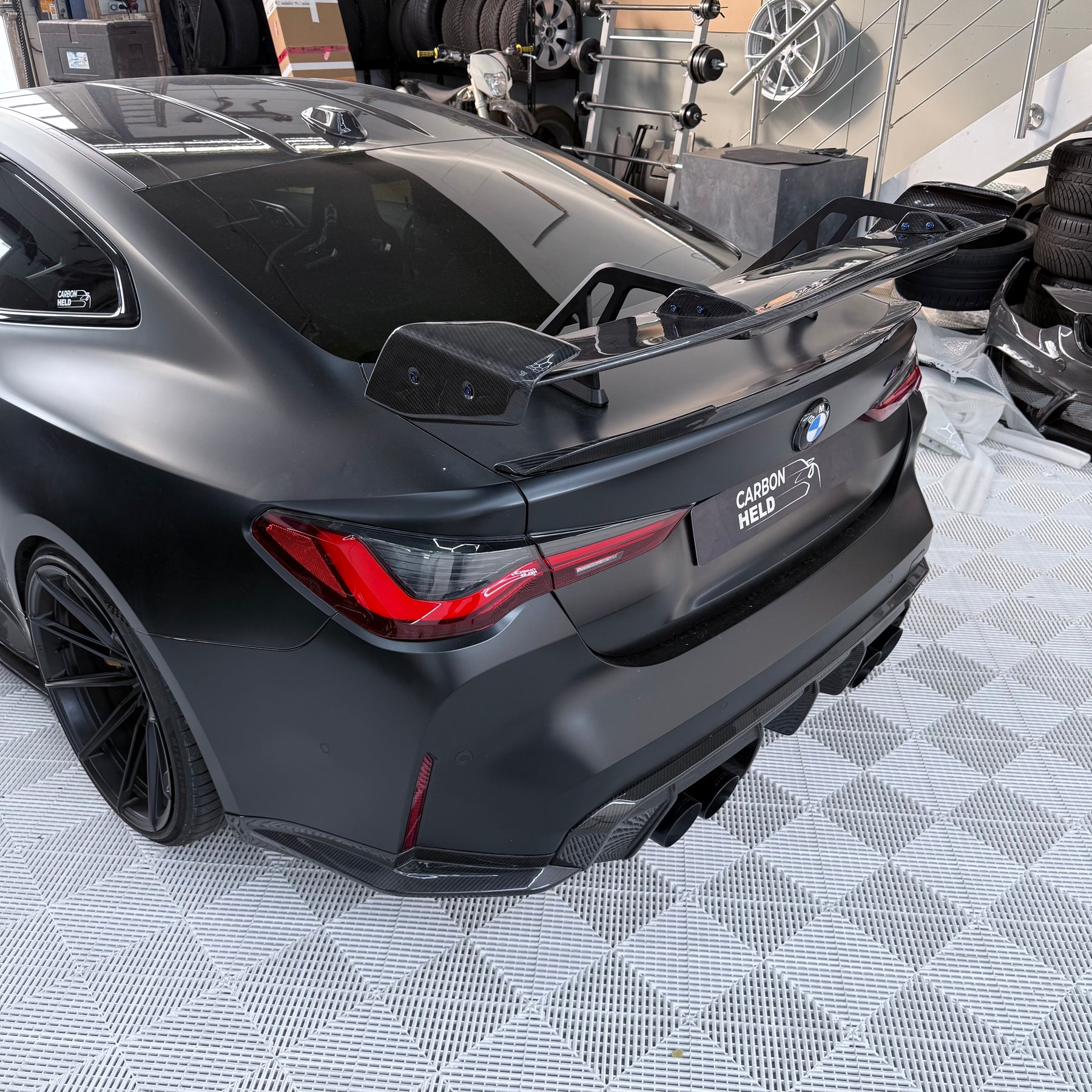 Carbon Heckflügel V1 passend für BMW M2 G87 M3 G80 M4 G82