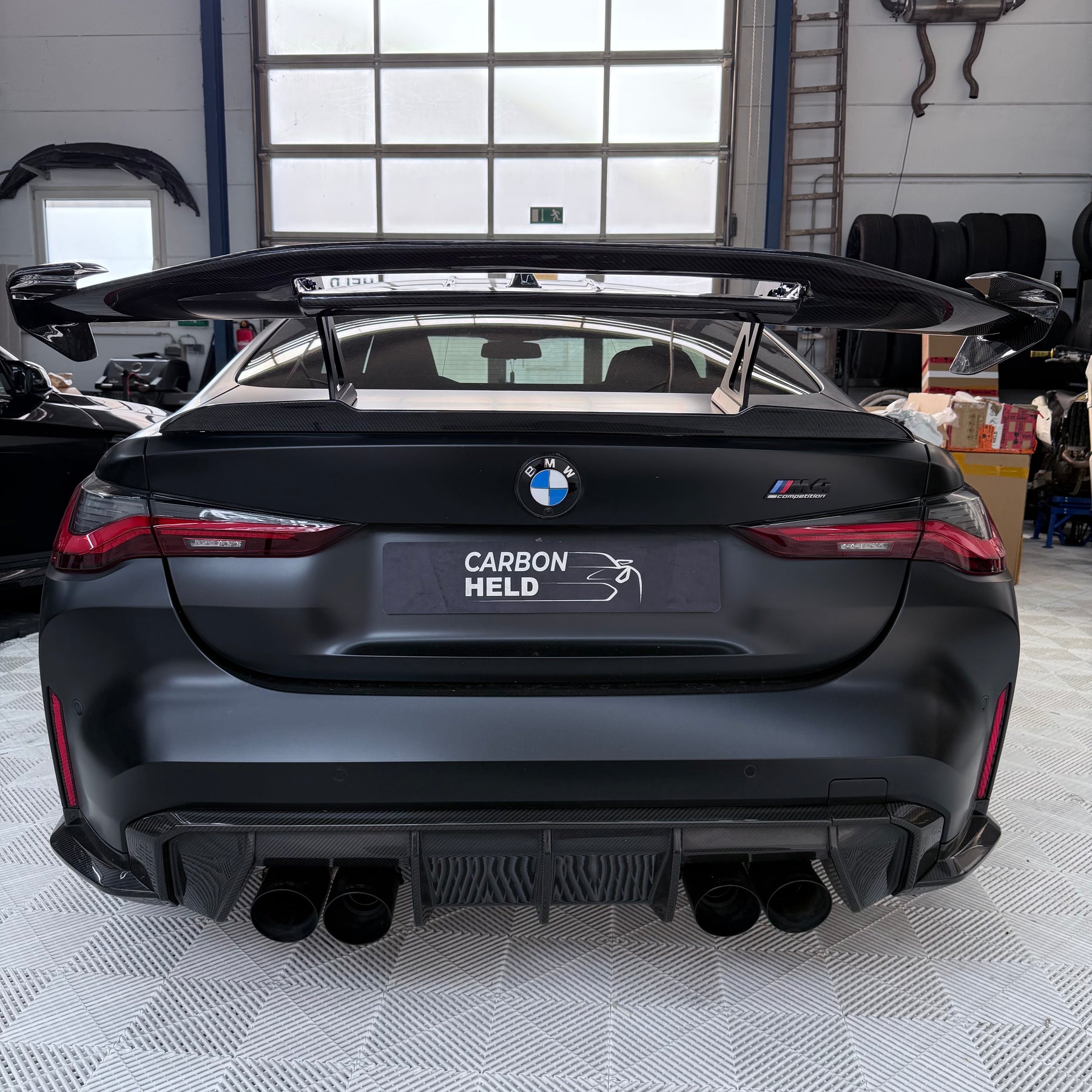 Carbon Heckflügel V1 passend für BMW M2 G87 M3 G80 M4 G82