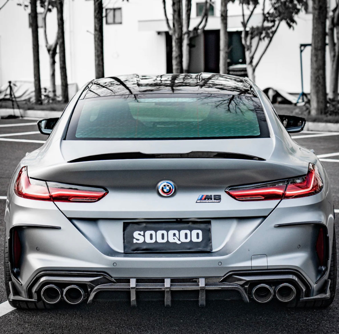Carbon Fiber Rear Vent Trim V2 passend für BMW M8 F91 F92