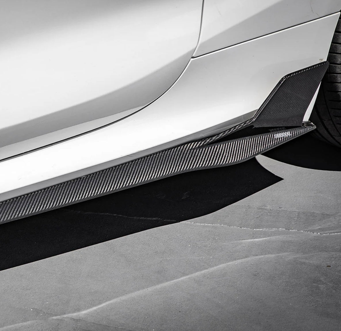 Carbon Fiber Side Skirt passend für BMW M8 F91 F92