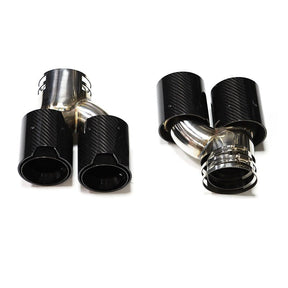 101mm Exhaust Tips passend für BMW G20 G22 G42 M40i