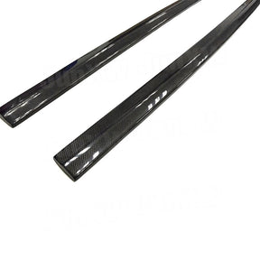 Carbon Fiber Side Skirts Bumper Kits passend für Audi A3 S3 RS3 4 door 2014 - 2018 side blade Door Aprons Car Styling 2pcs/Set