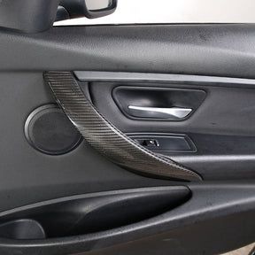 Carbon Innen Türgriff Ersatzabdeckungen passend für BMW F30 F32 F34 F80 M3 F82 F83 M4